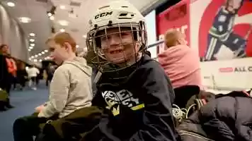 Free download Glice Synthetic Ice Speed Track at CCM Booth during Sweden Hockey Games video and edit with RedcoolMedia movie maker MovieStudio video editor online and AudioStudio audio editor onlin