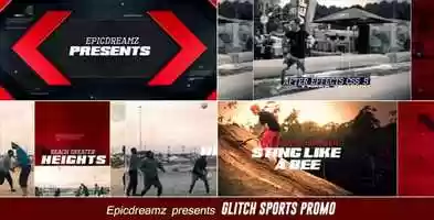 Free download Glitch Sports Promo | After Effects Project Files - Videohive template video and edit with RedcoolMedia movie maker MovieStudio video editor online and AudioStudio audio editor onlin