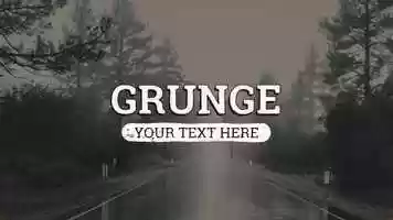 Free download Grunge Title Animations After Effects Templates video and edit with RedcoolMedia movie maker MovieStudio video editor online and AudioStudio audio editor onlin