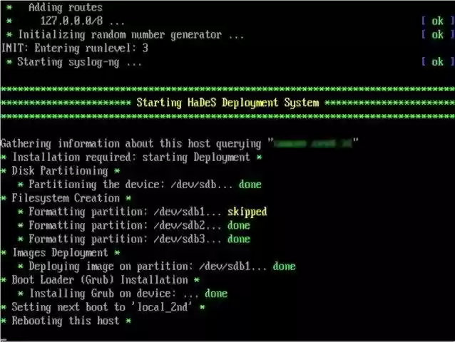 Download web tool or web app HaDeS (Hardware Deployment System)