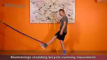 Free download Hamstrings standing bicycle running movement video and edit with RedcoolMedia movie maker MovieStudio video editor online and AudioStudio audio editor onlin