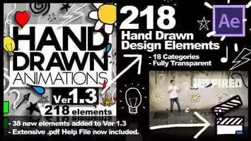 Free download Hand Drawn Animations - Ver 1.3 | After Effects Project Files - Videohive template video and edit with RedcoolMedia movie maker MovieStudio video editor online and AudioStudio audio editor onlin