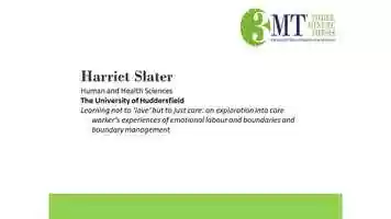 Free download Harriet Slater_Learning not to love but to just care video and edit with RedcoolMedia movie maker MovieStudio video editor online and AudioStudio audio editor onlin