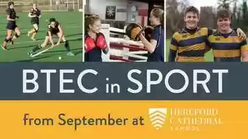 Free download Hereford Cathedral School launches BTEC Sport for 2019 video and edit with RedcoolMedia movie maker MovieStudio video editor online and AudioStudio audio editor onlin