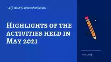 Free download Highlights of the activities held in May 2021 video and edit with RedcoolMedia movie maker MovieStudio video editor online and AudioStudio audio editor onlin