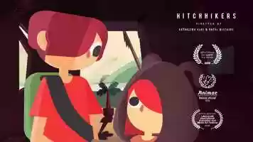 Free download Hitchhikers animated short movie video and edit with RedcoolMedia movie maker MovieStudio video editor online and AudioStudio audio editor onlin