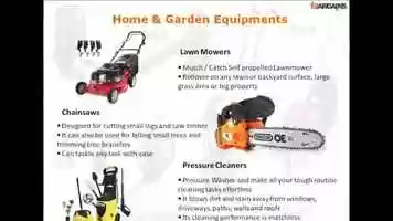 Free download Home And Garden Equipment Store video and edit with RedcoolMedia movie maker MovieStudio video editor online and AudioStudio audio editor onlin