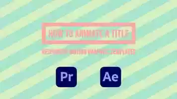 Free download How to Animate Responsive Motion Graphics Title Templates in Adobe After Effects | Online Class video and edit with RedcoolMedia movie maker MovieStudio video editor online and AudioStudio audio editor onlin
