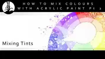 Free download How to Mix Colours in Acrylics Part 2 - Mixing Tints video and edit with RedcoolMedia movie maker MovieStudio video editor online and AudioStudio audio editor onlin