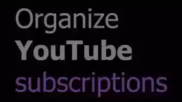 Free download How to organize YouTube subscriptions with the Channel Groups and Rating | August 2021 video and edit with RedcoolMedia movie maker MovieStudio video editor online and AudioStudio audio editor onlin