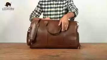 Free download HR 48 Leather Duffle Bag - Hands On video and edit with RedcoolMedia movie maker MovieStudio video editor online and AudioStudio audio editor onlin