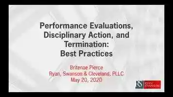 Free download HR  Employment Law _ Performance Evaluations, Disciplinary Action  Termination video and edit with RedcoolMedia movie maker MovieStudio video editor online and AudioStudio audio editor onlin