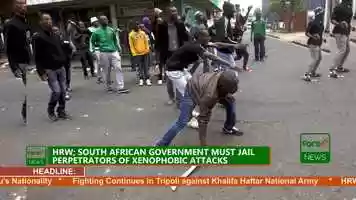 Free download HRW; South African Government Must jail Perpetrators of Xenophobic Attacks video and edit with RedcoolMedia movie maker MovieStudio video editor online and AudioStudio audio editor onlin