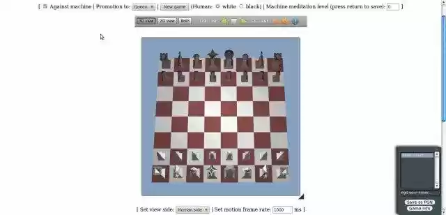 Download web tool or web app HTML5 2D/3D chess