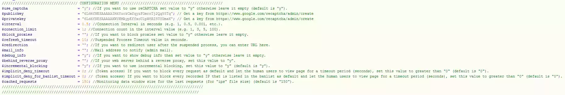 Download web tool or web app HTTP Anti Flood/DoS Security Module