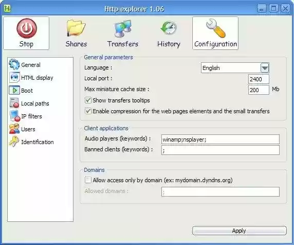 Download web tool or web app Http explorer
