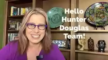 Free download Hunter Douglas 1:1 Coaching This Week! video and edit with RedcoolMedia movie maker MovieStudio video editor online and AudioStudio audio editor onlin