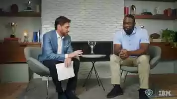 Free download IBM | 2019 | ESPN Fantasy Football | Justin Tuck | Interview video and edit with RedcoolMedia movie maker MovieStudio video editor online and AudioStudio audio editor onlin