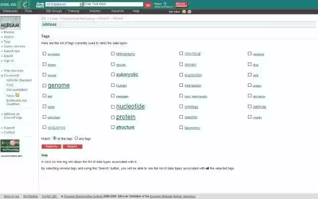 Download web tool or web app Identifiers.org