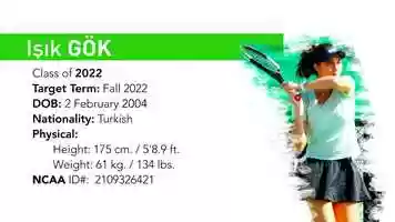 Free download Işık Gk | Womens Tennis Applicant Fall 2022 video and edit with RedcoolMedia movie maker MovieStudio video editor online and AudioStudio audio editor onlin