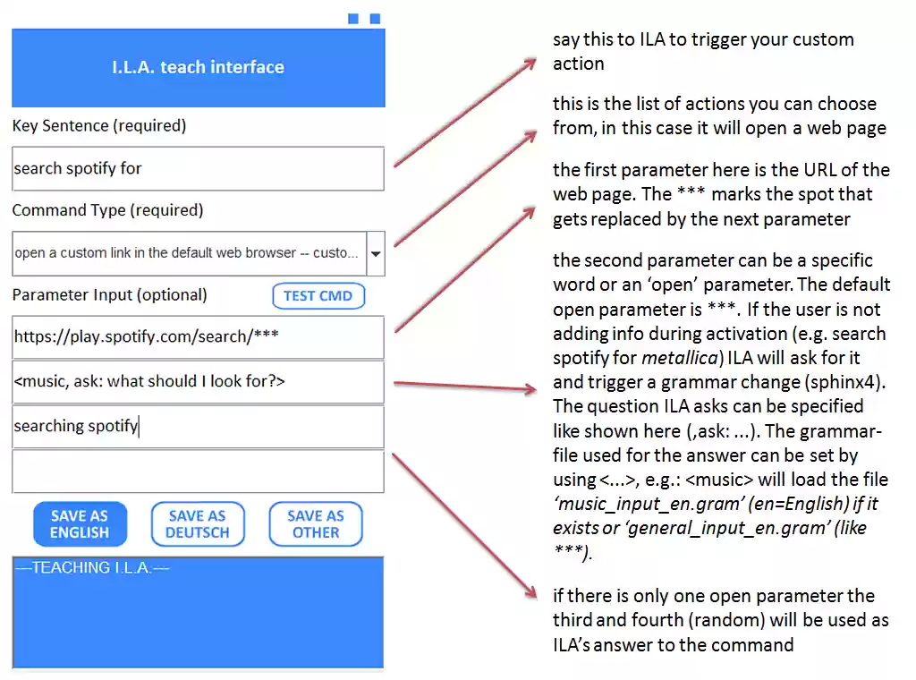 Download web tool or web app ILA - teachable voice assistant Download web tool or web app ILA - teachable voice assistant