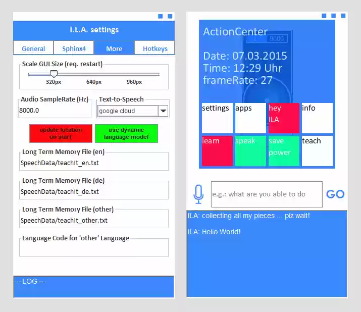 Download web tool or web app ILA - teachable voice assistant Download web tool or web app ILA - teachable voice assistant