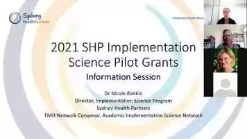Free download Implementation Science Grants 2021 - Information Session video and edit with RedcoolMedia movie maker MovieStudio video editor online and AudioStudio audio editor onlin