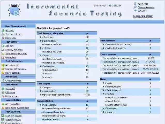 Download web tool or web app Incremental Scenario Testing Tool