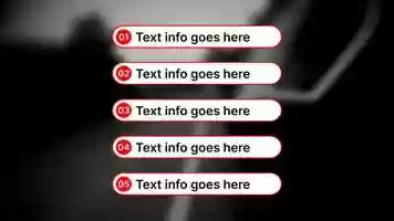 Free download Info Bar Animation video and edit with RedcoolMedia movie maker MovieStudio video editor online and AudioStudio audio editor onlin