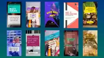 Free download Instagram Stories V 5.0 After Effects Templates video and edit with RedcoolMedia movie maker MovieStudio video editor online and AudioStudio audio editor onlin