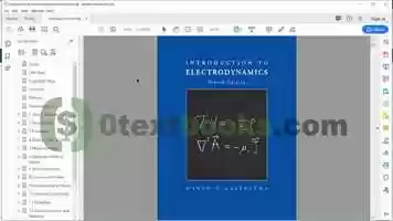 Free download Introduction to Electrodynamics 4th Edition PDF Textbook for 0$ video and edit with RedcoolMedia movie maker MovieStudio video editor online and AudioStudio audio editor onlin