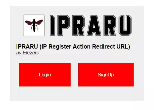 Download web tool or web app IPRARU