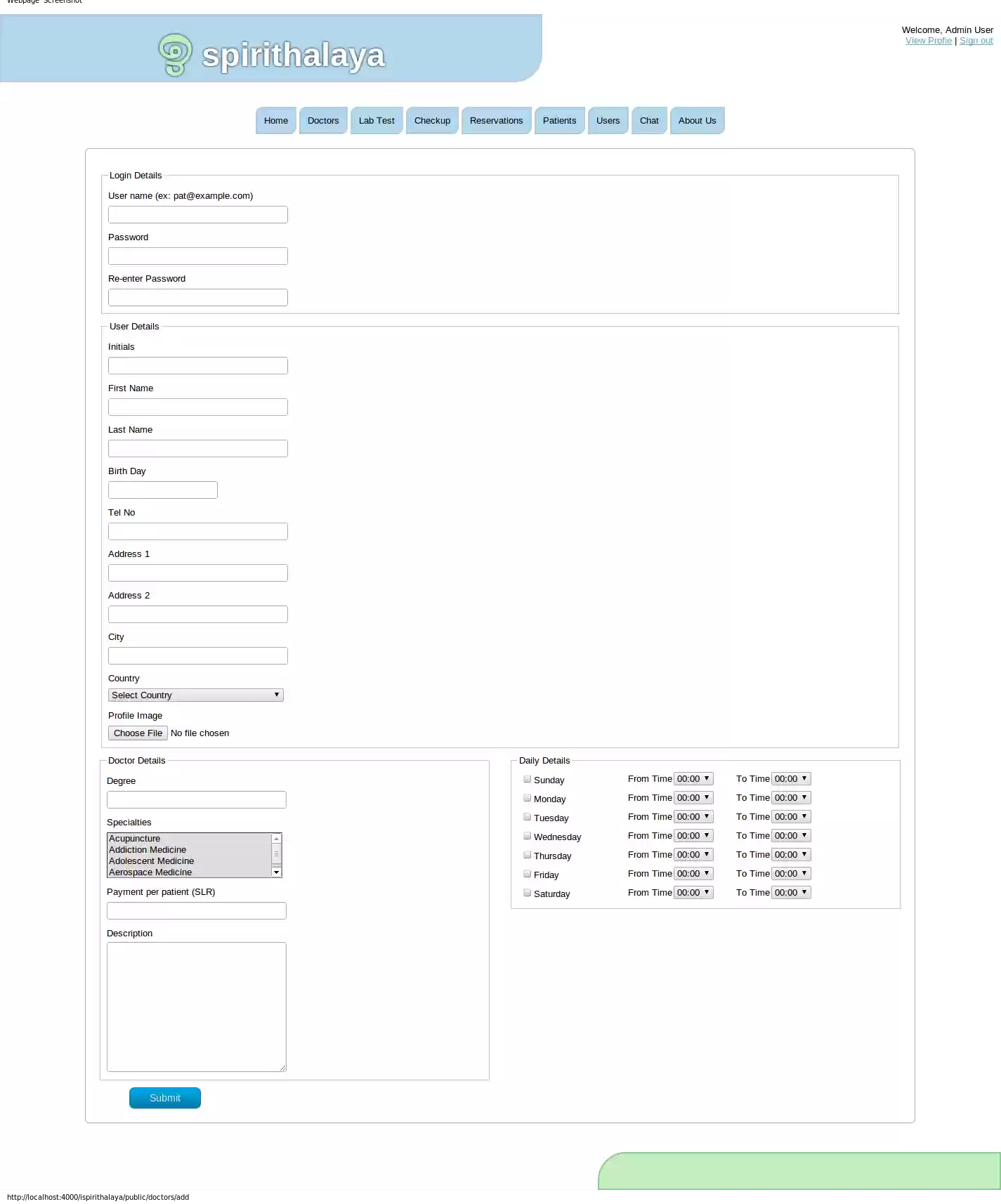 Download web tool or web app Ispirithalaya Hospital Management System Download web tool or web app Ispirithalaya Hospital Management System