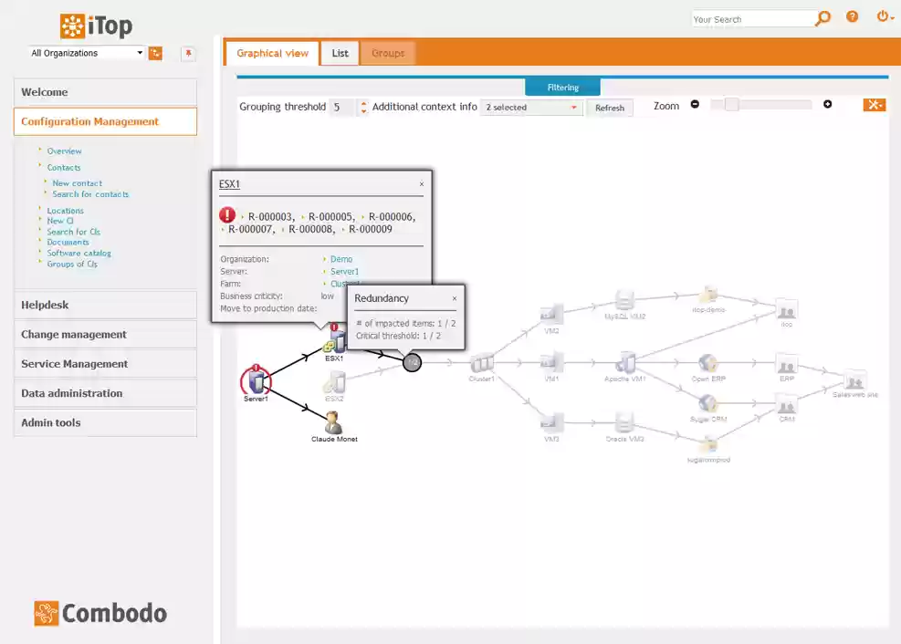Download web tool or web app itop - ITSM  CMDB OpenSource