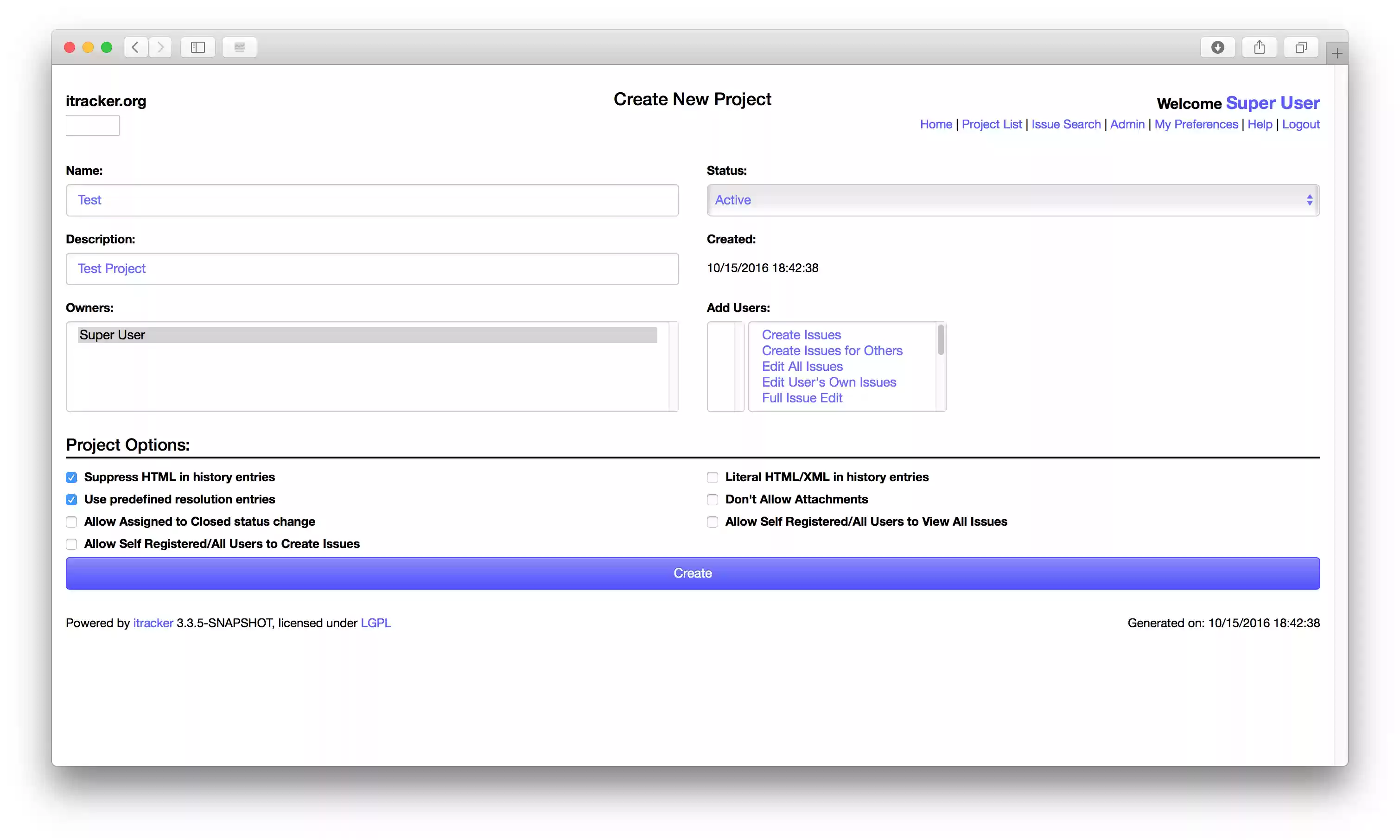 Download web tool or web app itracker