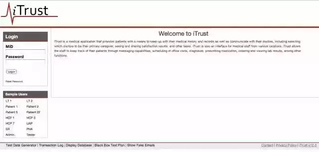 Download web tool or web app iTrust Download web tool or web app iTrust