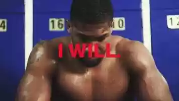 Free download I WILL - ANTHONY JOSHUA / ONESIZE / UNDER ARMOUR video and edit with RedcoolMedia movie maker MovieStudio video editor online and AudioStudio audio editor onlin