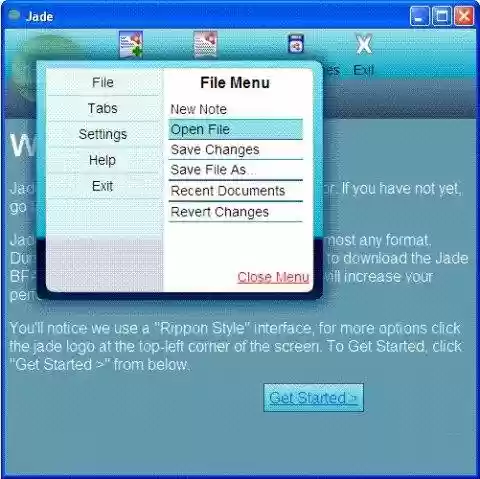 Download web tool or web app Jade