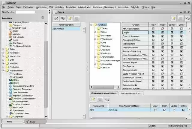 Download web tool or web app jAllinOne ERP/CRM/Mobile/eCommerce