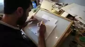 Free download Jehanne - Travail danimation sur papier video and edit with RedcoolMedia movie maker MovieStudio video editor online and AudioStudio audio editor onlin