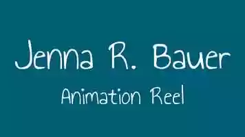 Free download Jenna R. Bauer Animation Reel video and edit with RedcoolMedia movie maker MovieStudio video editor online and AudioStudio audio editor onlin