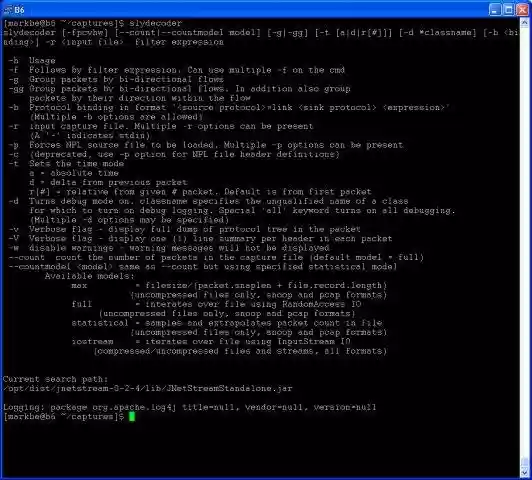 Download web tool or web app jNetStream Protocol Decoder