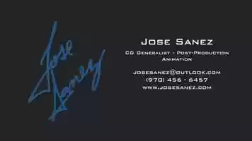 Free download Jose Sanez Animation Demo Reel video and edit with RedcoolMedia movie maker MovieStudio video editor online and AudioStudio audio editor onlin