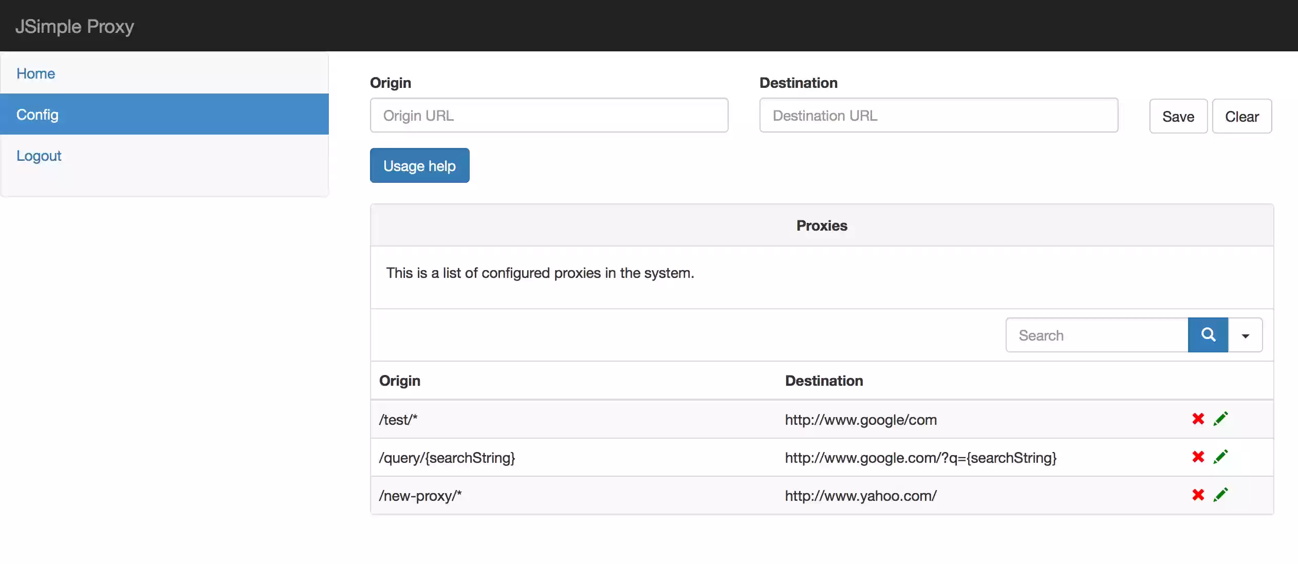 Download web tool or web app JSimpleProxy Download web tool or web app JSimpleProxy