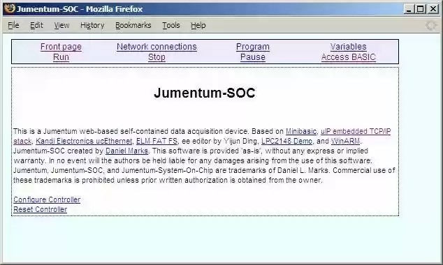 Download web tool or web app Jumentum-SOC Download web tool or web app Jumentum-SOC