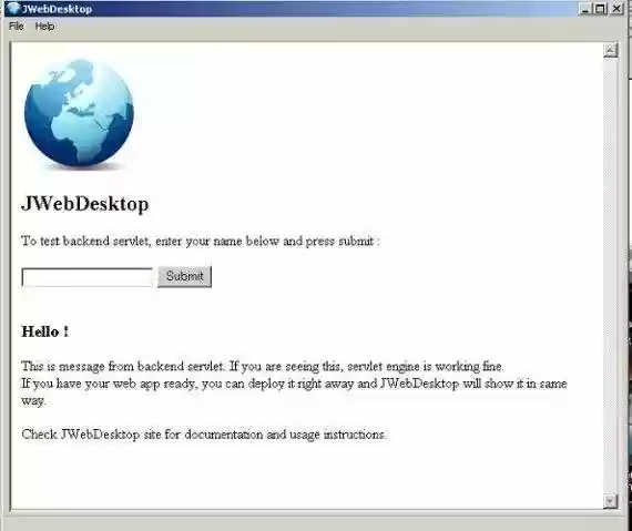 Download web tool or web app JWebdesktop Download web tool or web app JWebdesktop