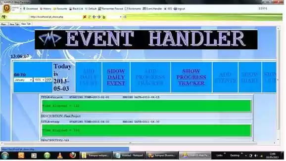 Download web tool or web app KAMPUS Web Package