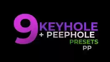 Free download Keyhole  Peephole Premiere Pro Presets video and edit with RedcoolMedia movie maker MovieStudio video editor online and AudioStudio audio editor onlin