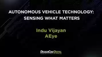 Free download Keynote  Autonomous Vehicle Technology: Sensing What Matters - Indu Vijayan video and edit with RedcoolMedia movie maker MovieStudio video editor online and AudioStudio audio editor onlin