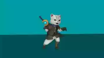 Free download Kiki - The Warrior Cat video and edit with RedcoolMedia movie maker MovieStudio video editor online and AudioStudio audio editor onlin